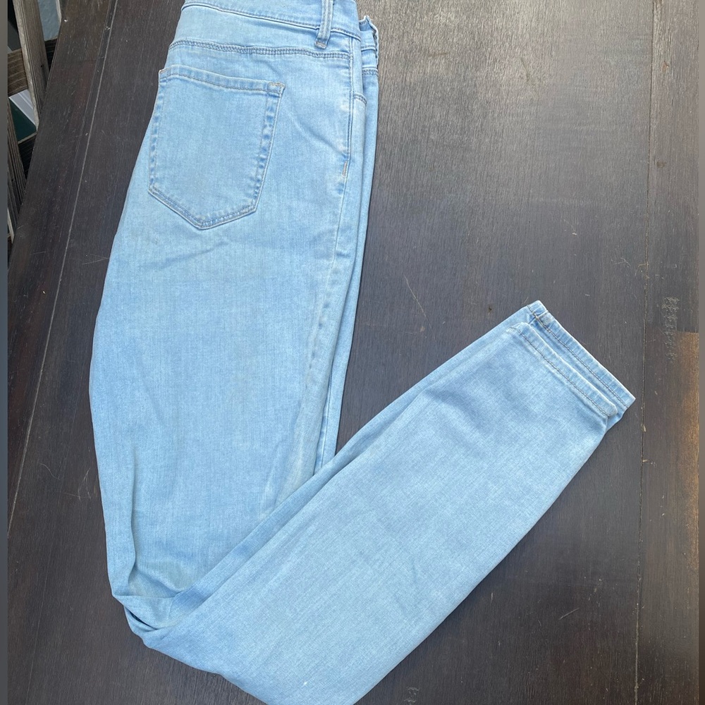 Pacsun | Light Blue Ripped Skinny Jeans